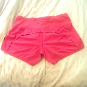 Lululemon run shorts size 4